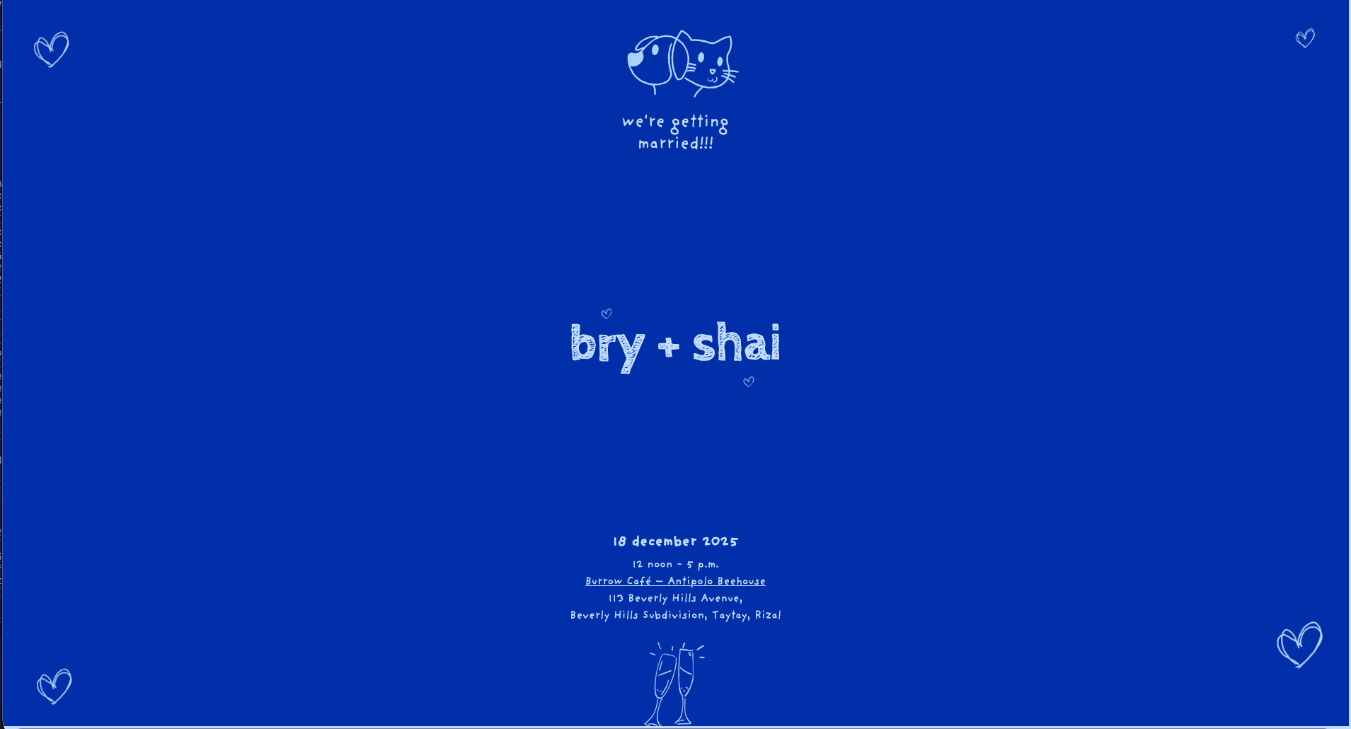 Bry & Shai Wedding Website gallery image 1