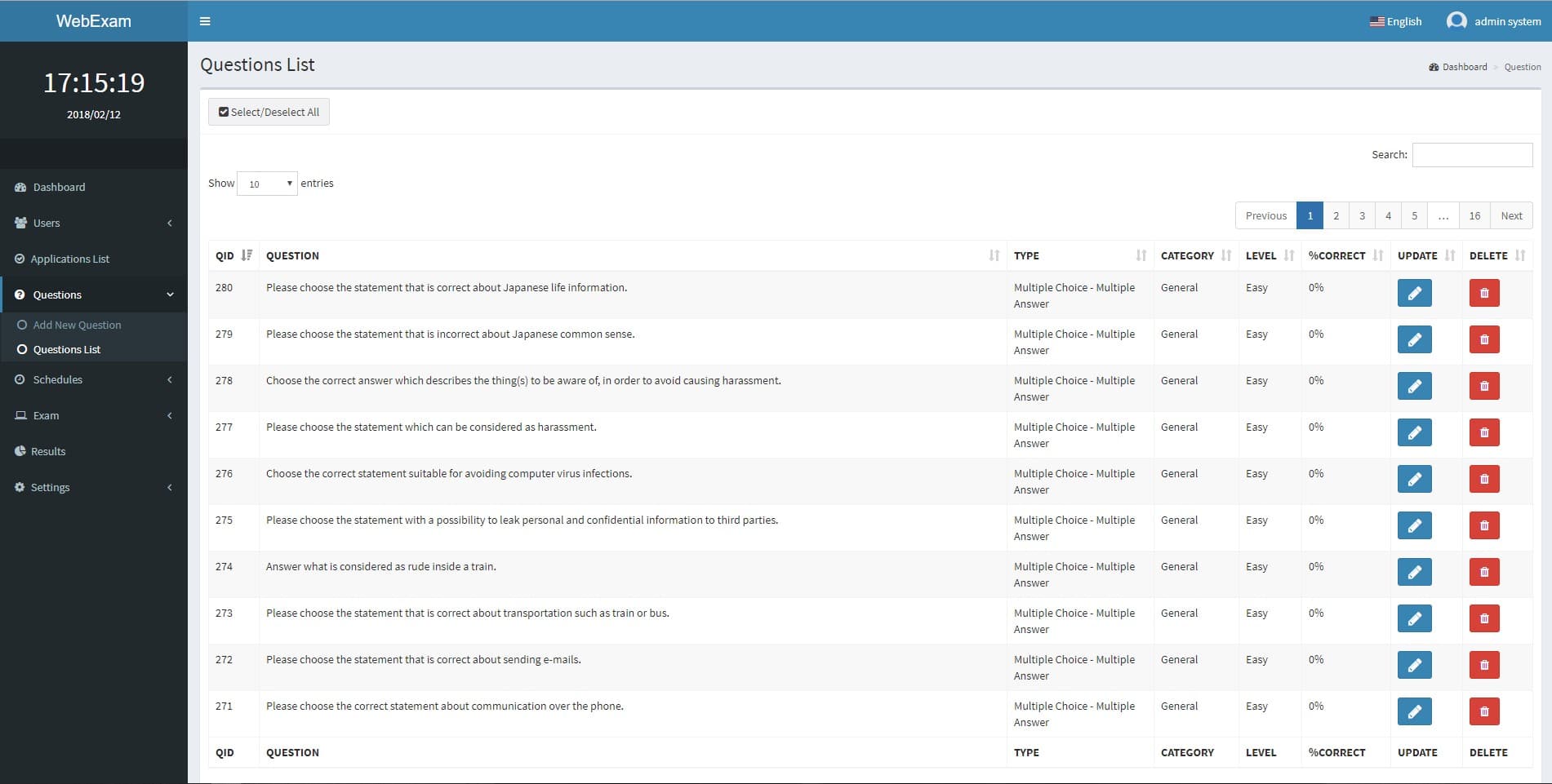 Web Examination gallery image 4
